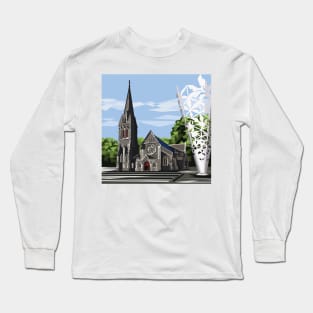 Otautahi/Christchurch Cathedral Long Sleeve T-Shirt